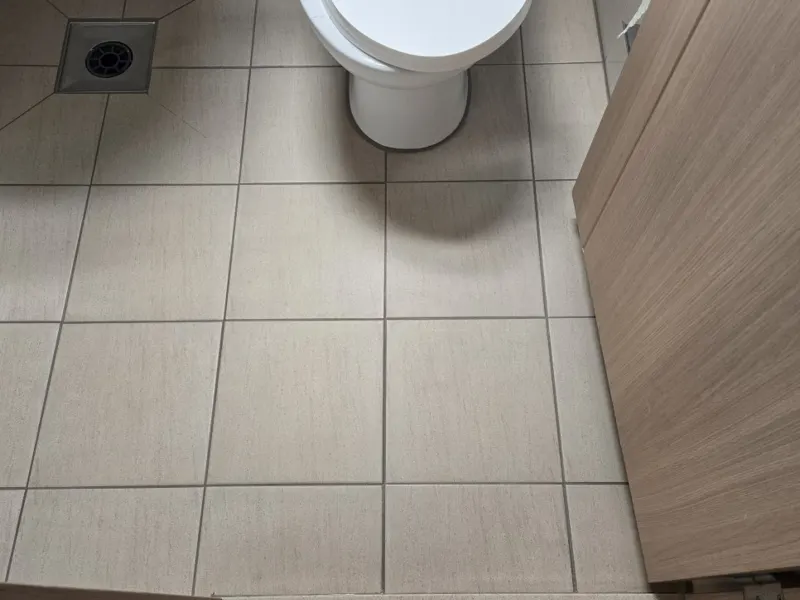 부산 해운대자이 2차 현관·세탁실·베란다(폴리우레아) 줄눈시공 완료 사진